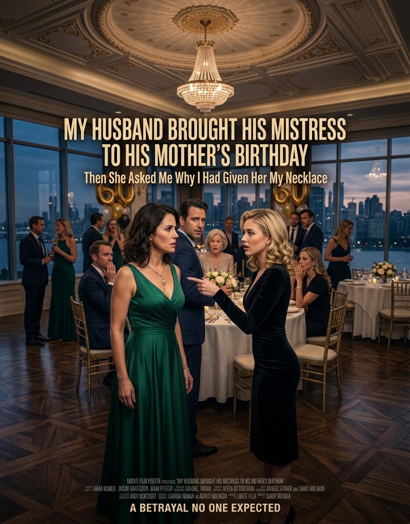 My Husband Brought His Mistress to His Mother’s Birthday—Then She Asked Me Why I Had Given Her My Necklace