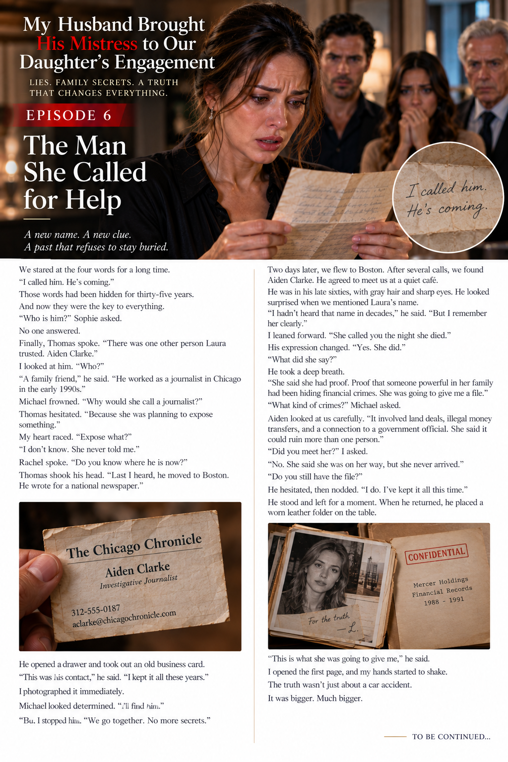 Episode 6 — The Man Laura Called for Help